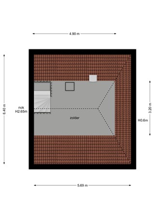 Floorplan - Vinkwijkseweg 3B, 7038 AV Zeddam